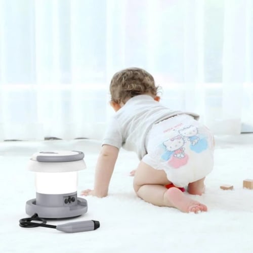 شطاف تخييم كهربائي قابل للطي