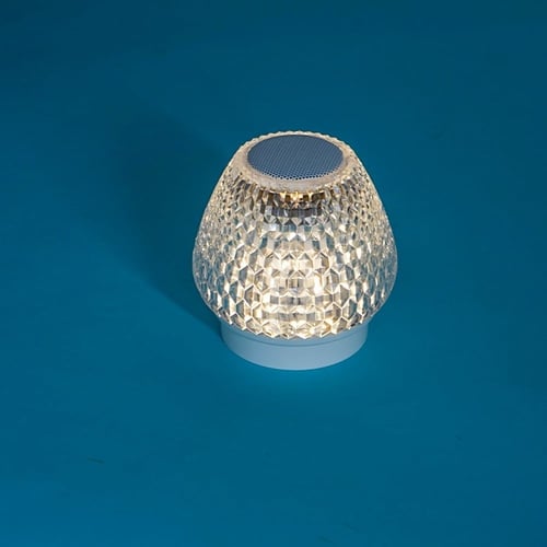 إضاءة حفلات مع سماعة بلوتوث وذاكرة ومدخل USB