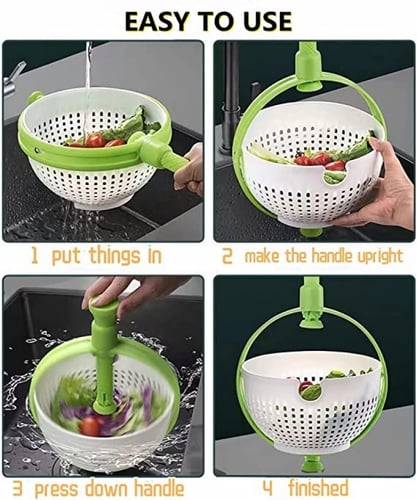 مصفاة الخضروات الدوارة