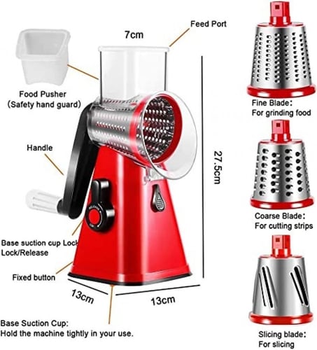 قطاعة الخضار الفولاذية الأصلية المتعددة الاستخداما...