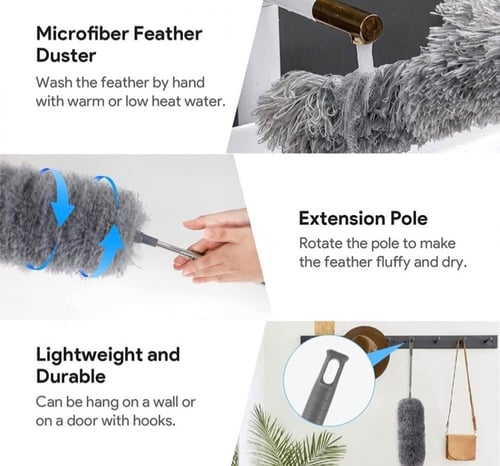 منفضة قابلة للتمدد والانحناء