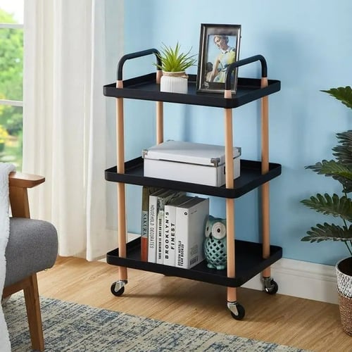 عربة ضيافة مستطيلة فاخرة بثلاثة أدوار