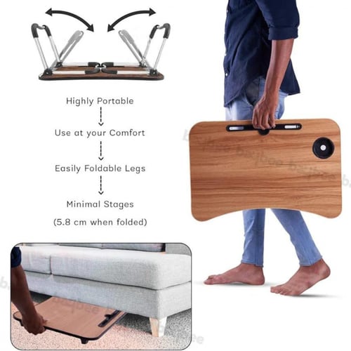 ‎طاولة سرير للكمبيوتر المحمول