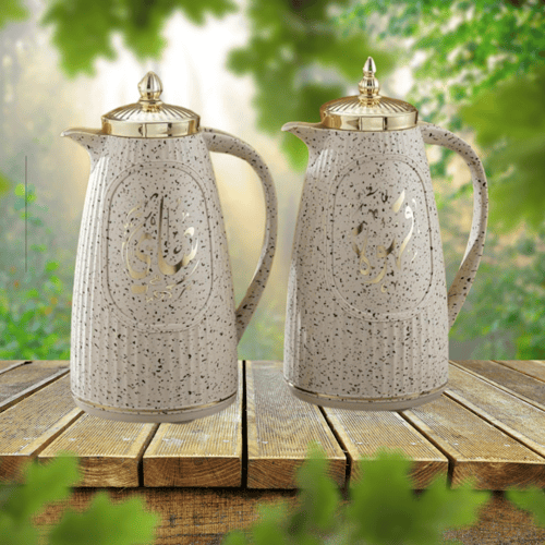 طقم ترامس مزخرف للشاي والقهوة من رويال كاميل 02175...