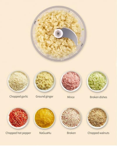 فرامة لا سلكية للخضروات الصغيرة