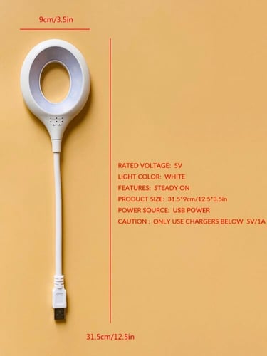 اضاءة ليد مكتبية بمدخل USB