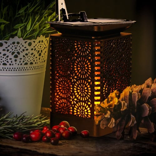 فانوس الضوء المتوهج بالطاقة الشمسية