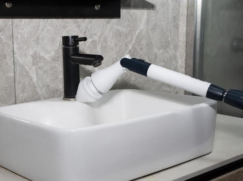 فرشاة إلكترونية للتنظيف متعددة الوظائف