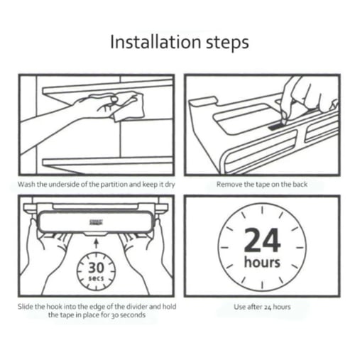 درج منظم للتوابل مع 6 علب