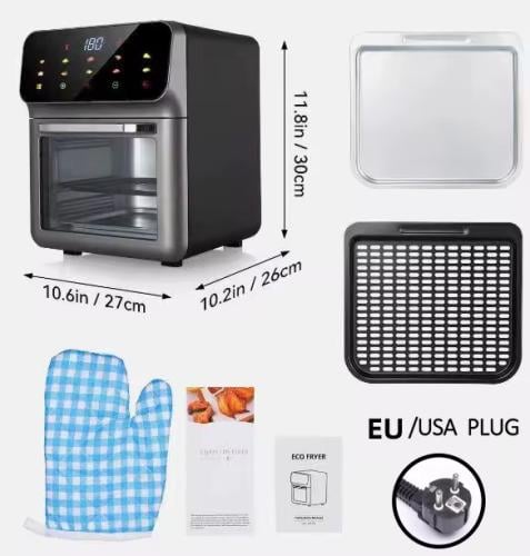 Air fryer digital oven 12 liter multi-function