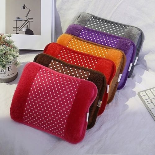 شنطة تسخين كهربائية مخملية