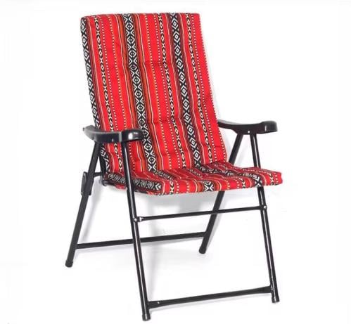 كرسي رحلات بنقشة نجدية فاخرة