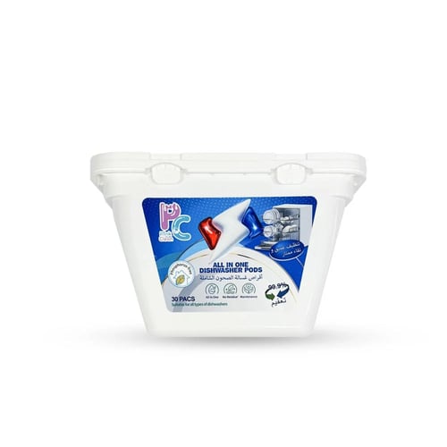 غسالة الصحون الذكية مع كبسولات التنتظيف