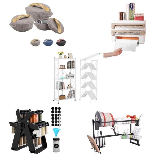 البكج الفاخر لتنظيم المطبخ العصري