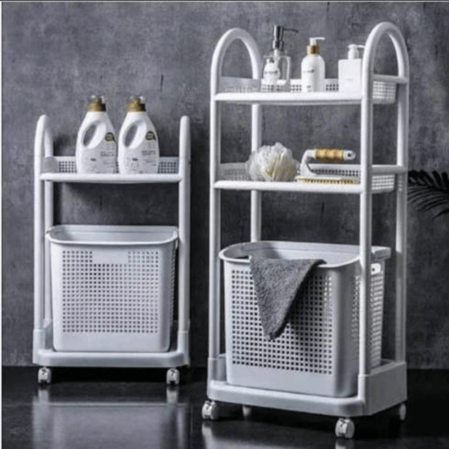 ستاند غسيل متحركة بثلاثة طبقات