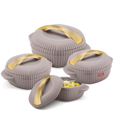 طقم حافظات فاخر ميلتون ستانلس ستيل