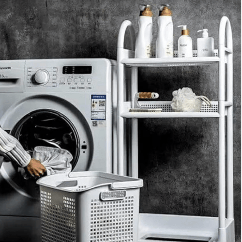 ستاند غسيل متحركة بثلاثة طبقات