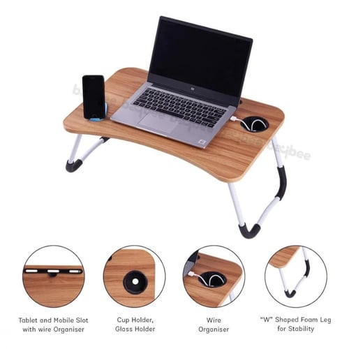 ‎طاولة سرير للكمبيوتر المحمول