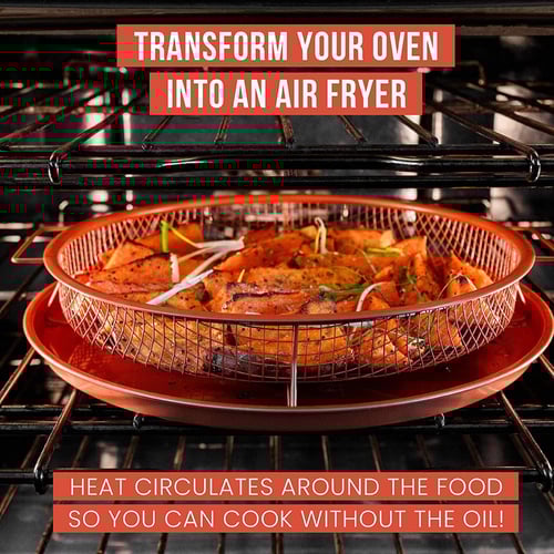 صينية قلي هوائية من الستانلس ستيل