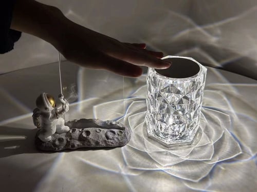 المصباح الألماسي الملون