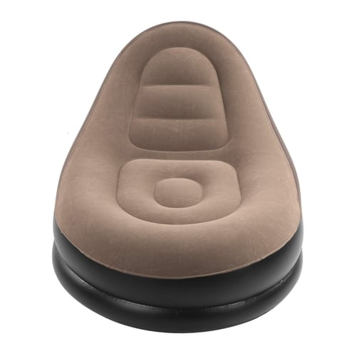 كرسي ومسند قدم قابلين للنفخ والطي