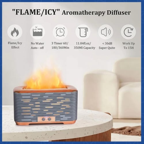 فواحة اللهب المرطبة للهواء