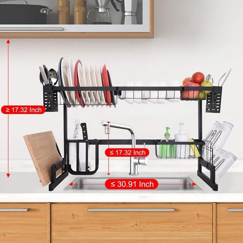 رف تجفيف الأطباق قوي وثابت