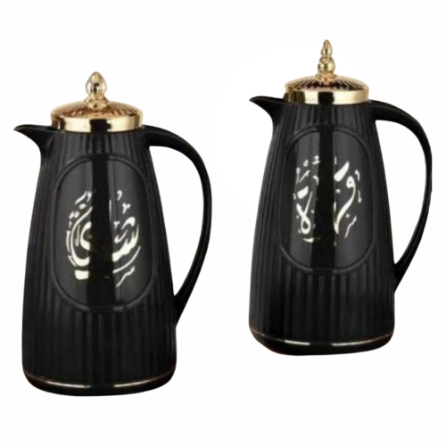 طقم ترامس أسود للشاي والقهوة من رويال كاميل 021729...