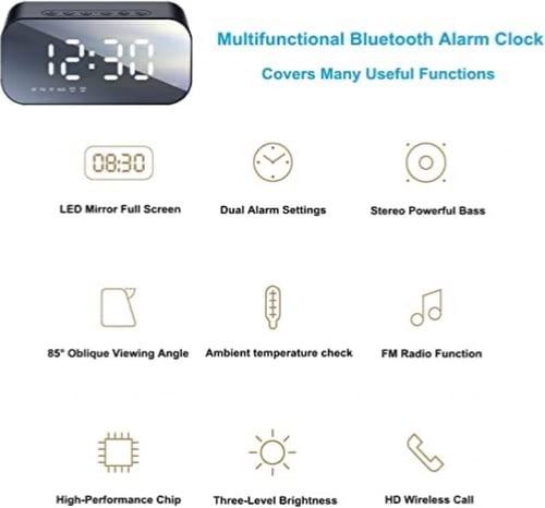 سماعة بلوتوث لاسلكيه بشاشة رقمية تعمل باللمس