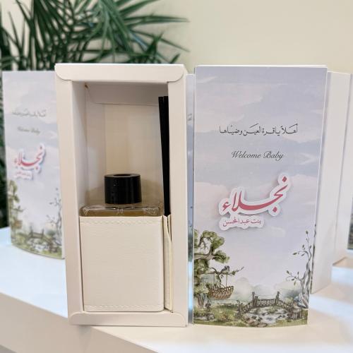 Leather perfume box (6 pieces)