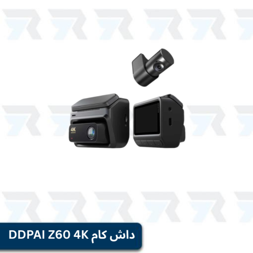 داش كام DDPAI Z60 4K كاميرا امامية وخلفية GPS