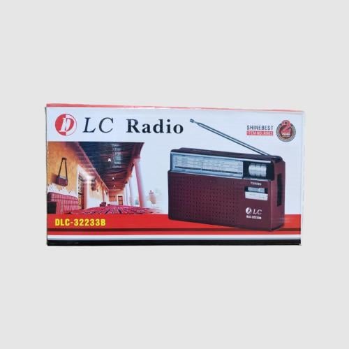 راديو شحن بجراب بني DLC-32233