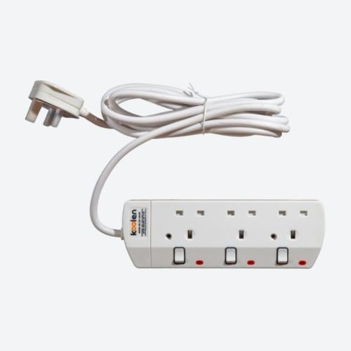 توصيلة كهربائية كولن 3 فتحات 3 متر