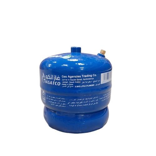 انبوبة غاز صيني - ازرق - 0.5 كيلو - غازكو