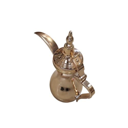 دلة استيل ذهبي المرحومي 26 اوز