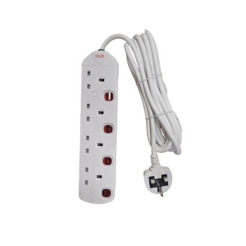 توصيلة كهربائية تولون بمفاتيح 4 فتحة - 3 متر - 299...