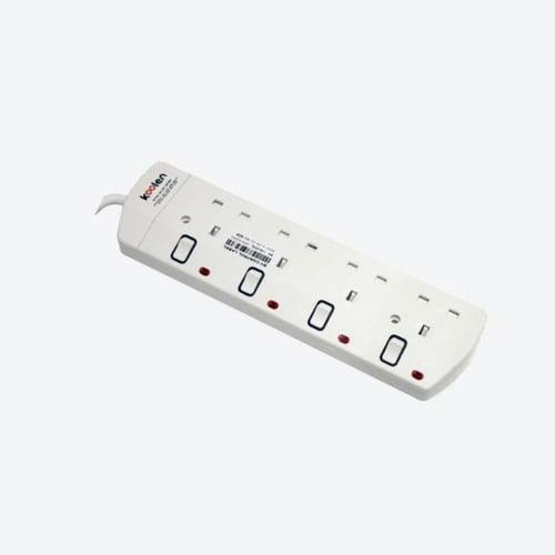 توصيلة كهربائية كولن 4 فتحات 5 متر