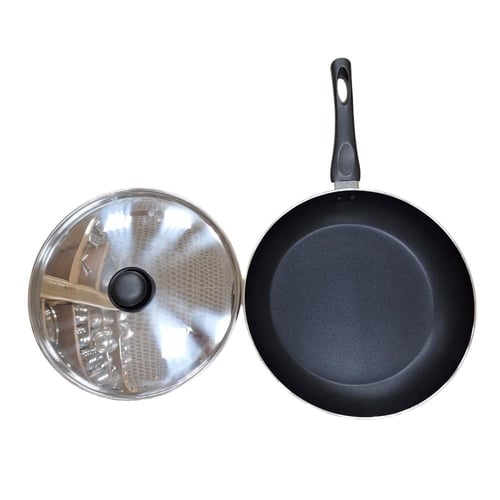 طاوة تيفال رويال فورد غطاء استيل 28 سم