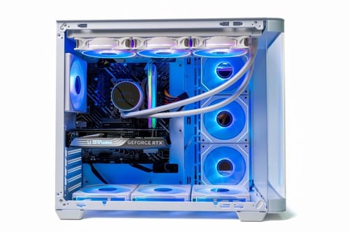 بي سي قيمنق, RTX 5070, i7 14700F, رام 32GB DDR5, ت...