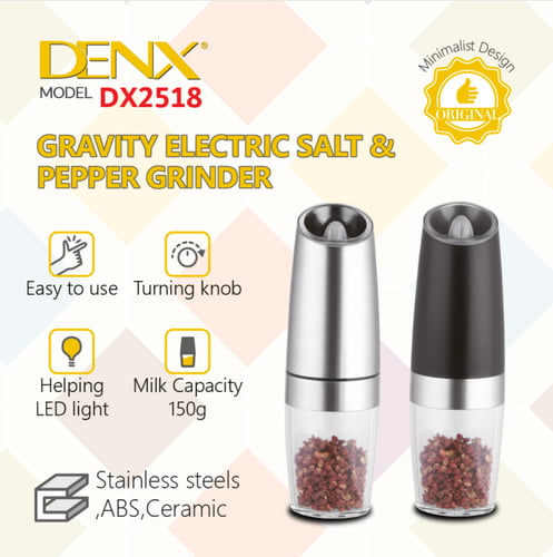 مطحنة فلفل وبهارات من دينكس DX2518