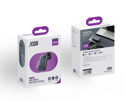 راس شاحن جداري بقوة 65 واط من جودا JODA WC011