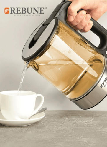 غلاية كهربائية ريبون 1.7 لتر ، 2200 واط من ريبون R...