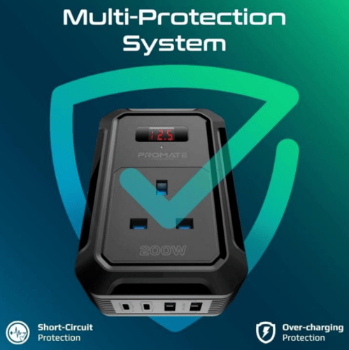 محول طاقة 5 في 1 للسيارة 12 فولت الى 220 عاكس موجة...