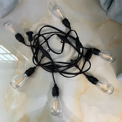 سلسلة مصابيح LED تعمل بالطاقة الشمسية مقاومة للماء...