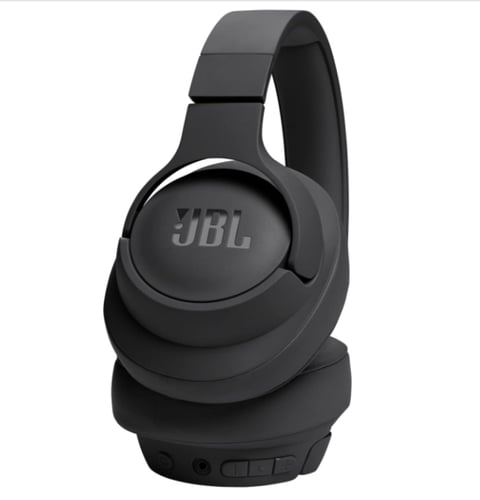 سماعة راس لاسلكية JBl تون 720 من جي بي ال - أسود