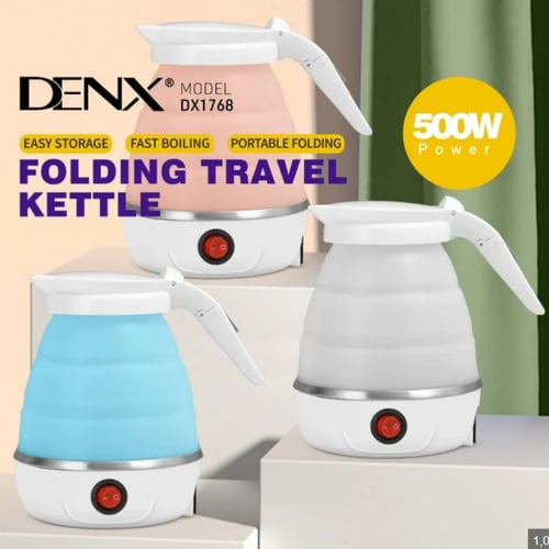 غلاية كهربائية قابلة للطي للسفر والرحلات بقوة 600...