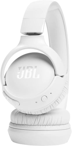 سماعة راس لاسلكية JBl تون 520 جي بي ال - أبيض