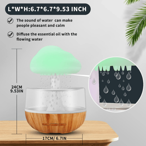 فواحة الغيمة الممطرة | فواحة معطرة ومرطب هواء ذكي...