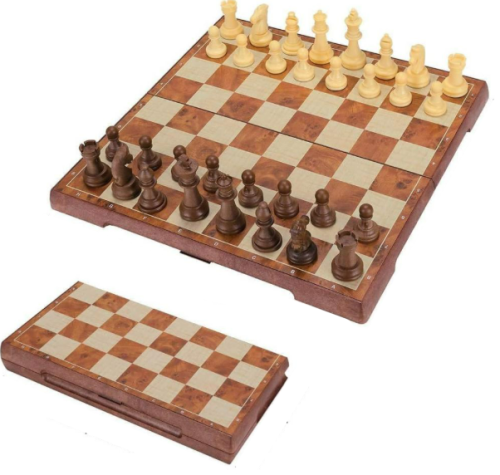 لعبة شطرنج لوحية قابلة للطي