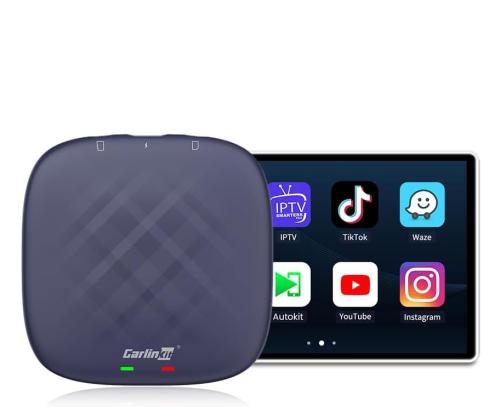كارلينكيت مشغل Carplay لاسلكي نظام اندرويد 13 بسعة...